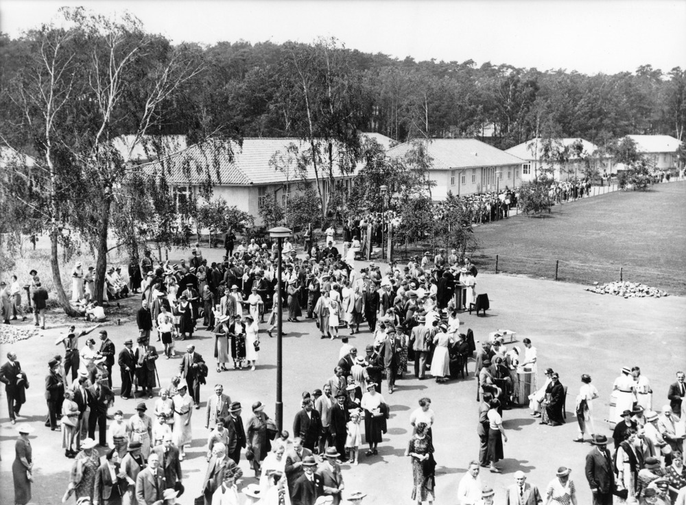 Olympische Spiele 1936 in Berlin - Olympisches Dorf, Besichtigungstag