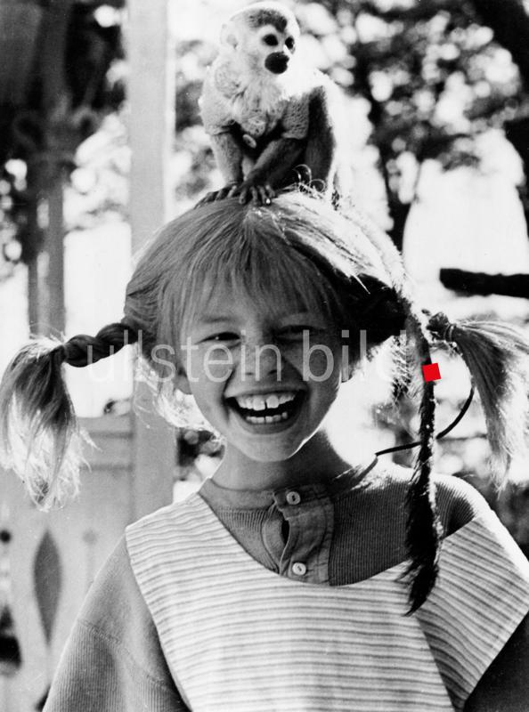 Inger Nilsson als Hauptdarstellerin in dem Film Pippi Langstrumpf